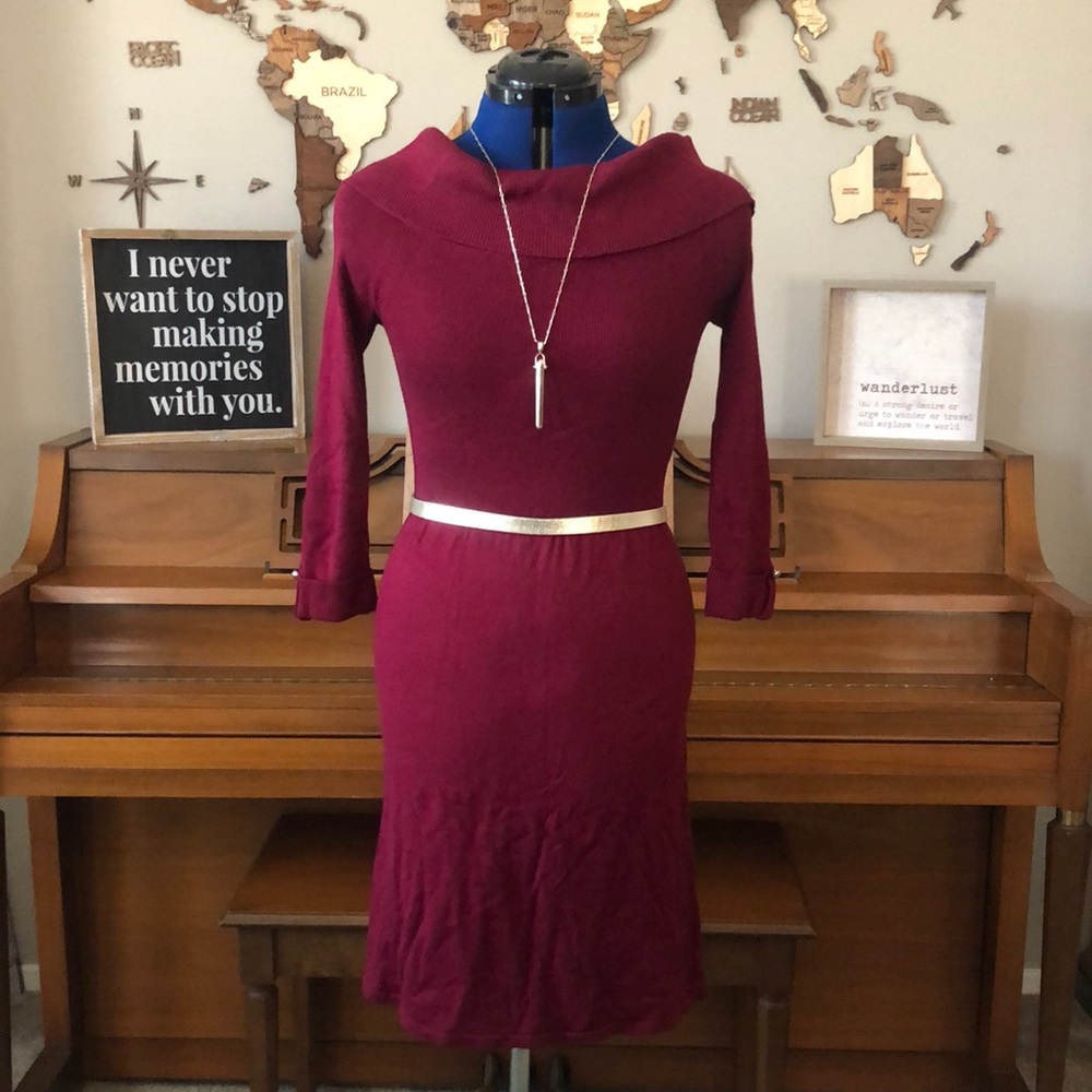 Sweater dress